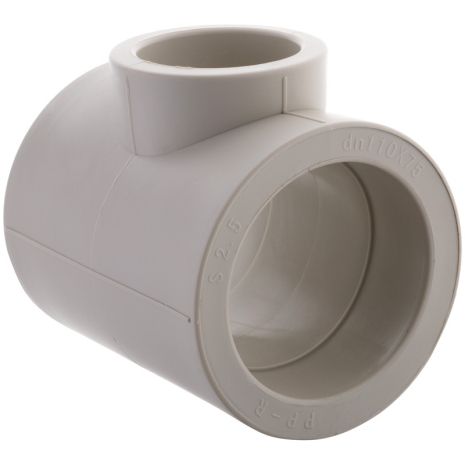 Перехідний трійник редукційний 110х90х110 поліпропілен PPR KOER