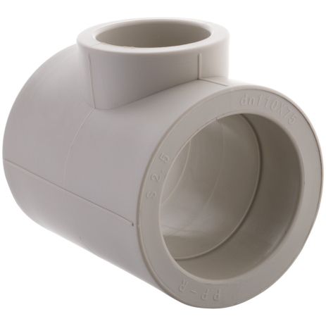 Перехідний трійник редукційний 110х90х110 поліпропілен PPR KOER