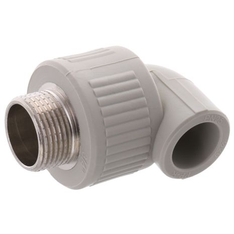 КРН 20х3/4 коліно з зовнішньою різьбою поліпропілен PPR EUROPRODUCT