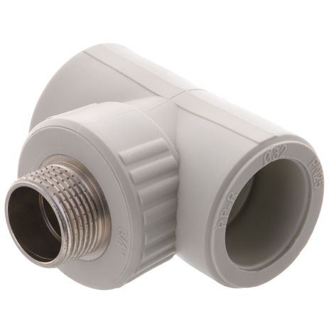 ТРН 32х3/4 Трійник з наружньою різьбою поліпропілен PPR EUROPRODUCT