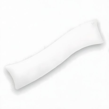 Наволочка з блискавкою S-form IDEIA сатин біла для подушки 40х130 см (08-13230*013)