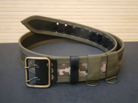 Польовий офіцерський ремінь Combat Cordura піксель 105 см