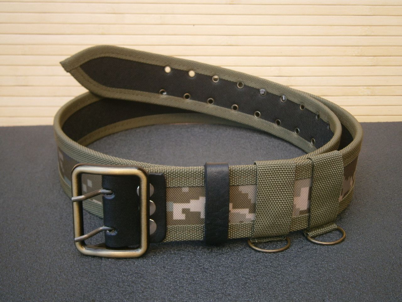 Ремінь офіцерський польовий Combat Cordura піксель 105 см Ремінь офіцерський польовий Combat Cordura піксель 105 см