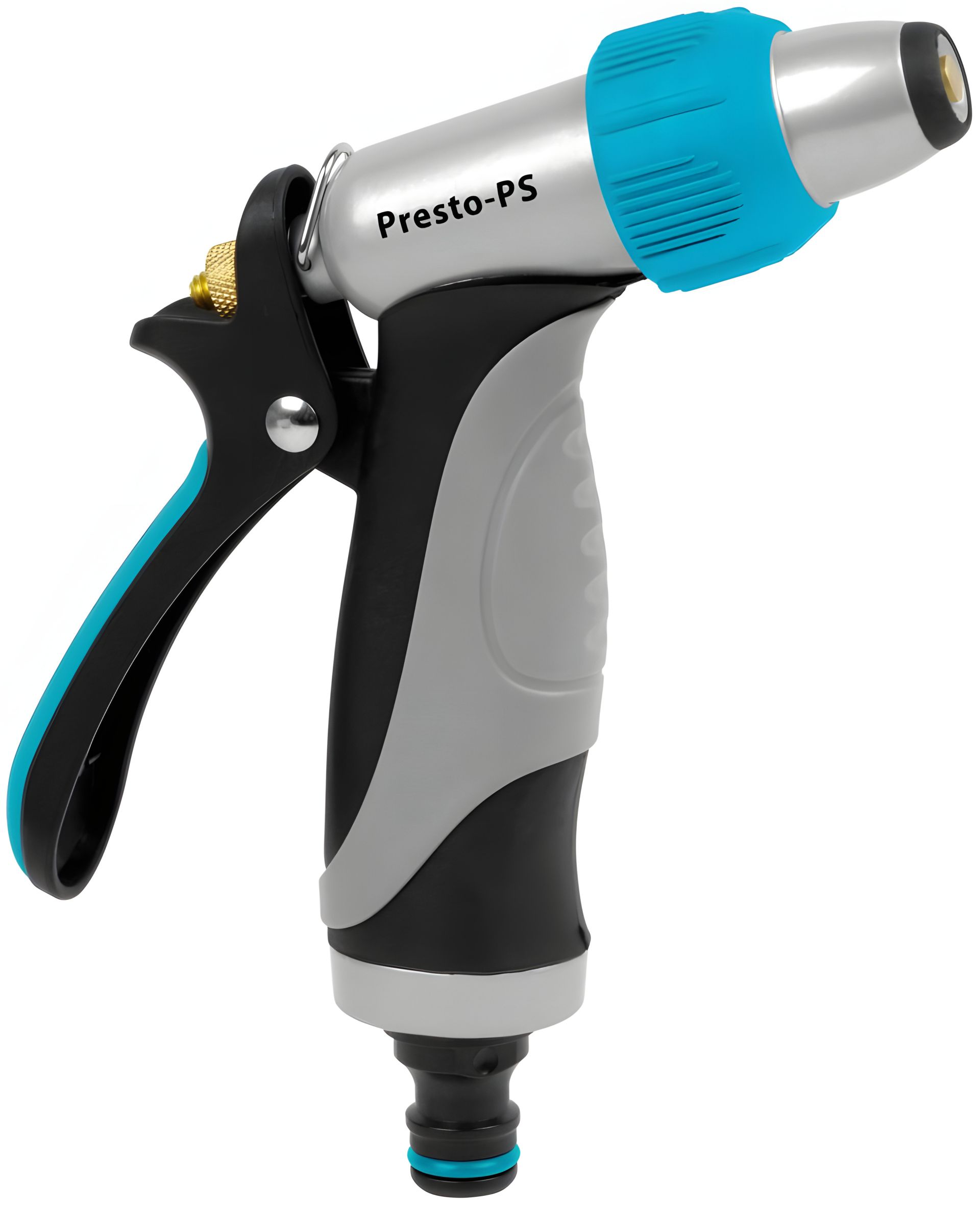 Металевий пістолет для поливу Presto-PS насадка на шланг (72055) Металевий пістолет для поливу Presto-PS насадка на шланг (72055)