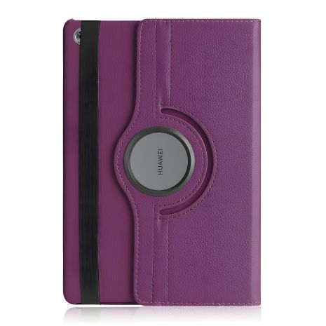 Обертовий чохол HUAWEI MediaPad m5 lite 10 BAH2-W19 bah2-L09 (360 градусів), Фіолетовий