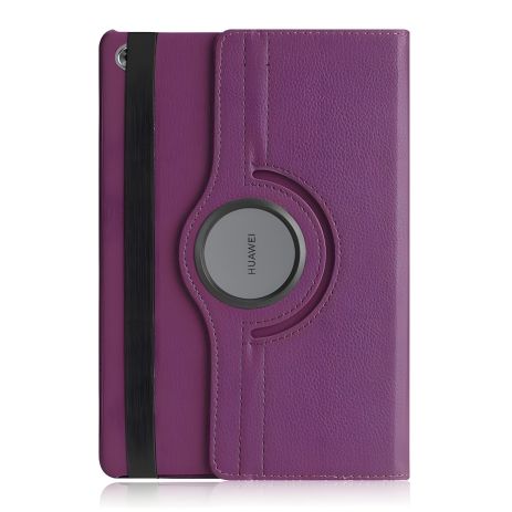 Обертовий чохол HUAWEI MediaPad m5 lite 10 BAH2-W19 bah2-L09 (360 градусів), Фіолетовий