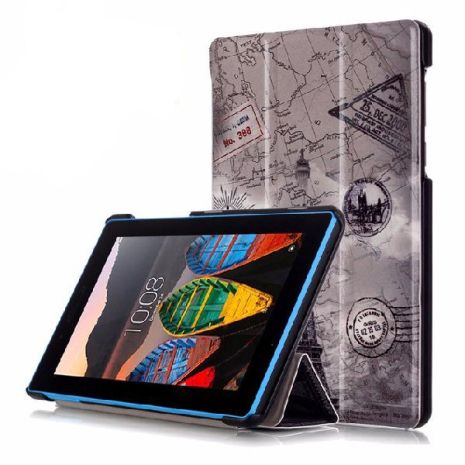 Чехол Lenovo Tab 3-730x Smart-Print EiffelTower