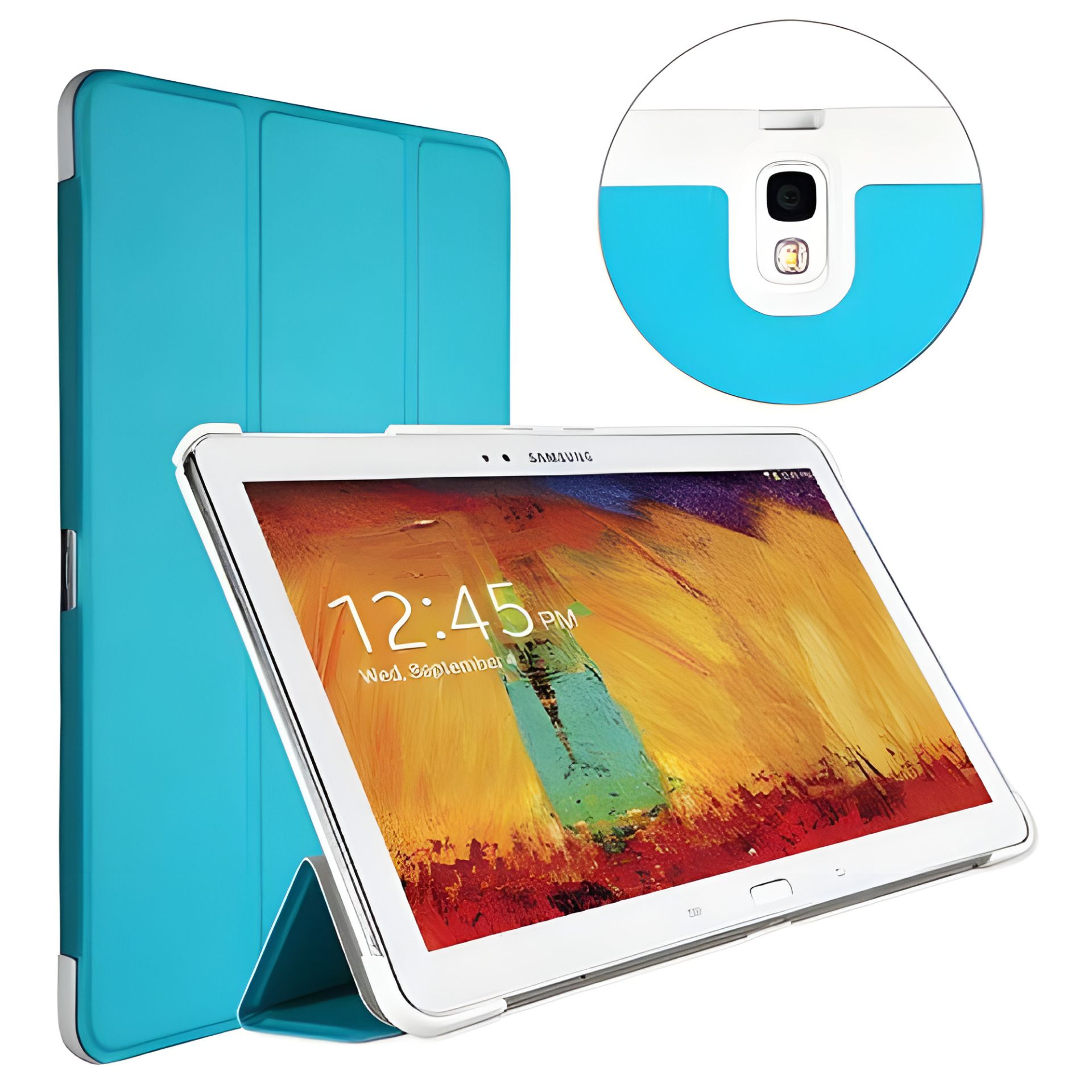 Чохол Samsung Galaxy Tab S 10.5 T805 Голубий HardCase Чохол Samsung Galaxy Tab S 10.5 T805 Голубий HardCase