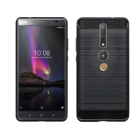 Чохол QAZgel для Lenovo Phab 2 PRO PB2-690, Чорний Чохол QAZgel для Lenovo Phab 2 PRO PB2-690, Чорний