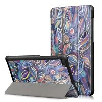 Защитный чехол HardPrinted с рисунком для Lenovo Tab E8 8 tb-8304 BlueLeaves
