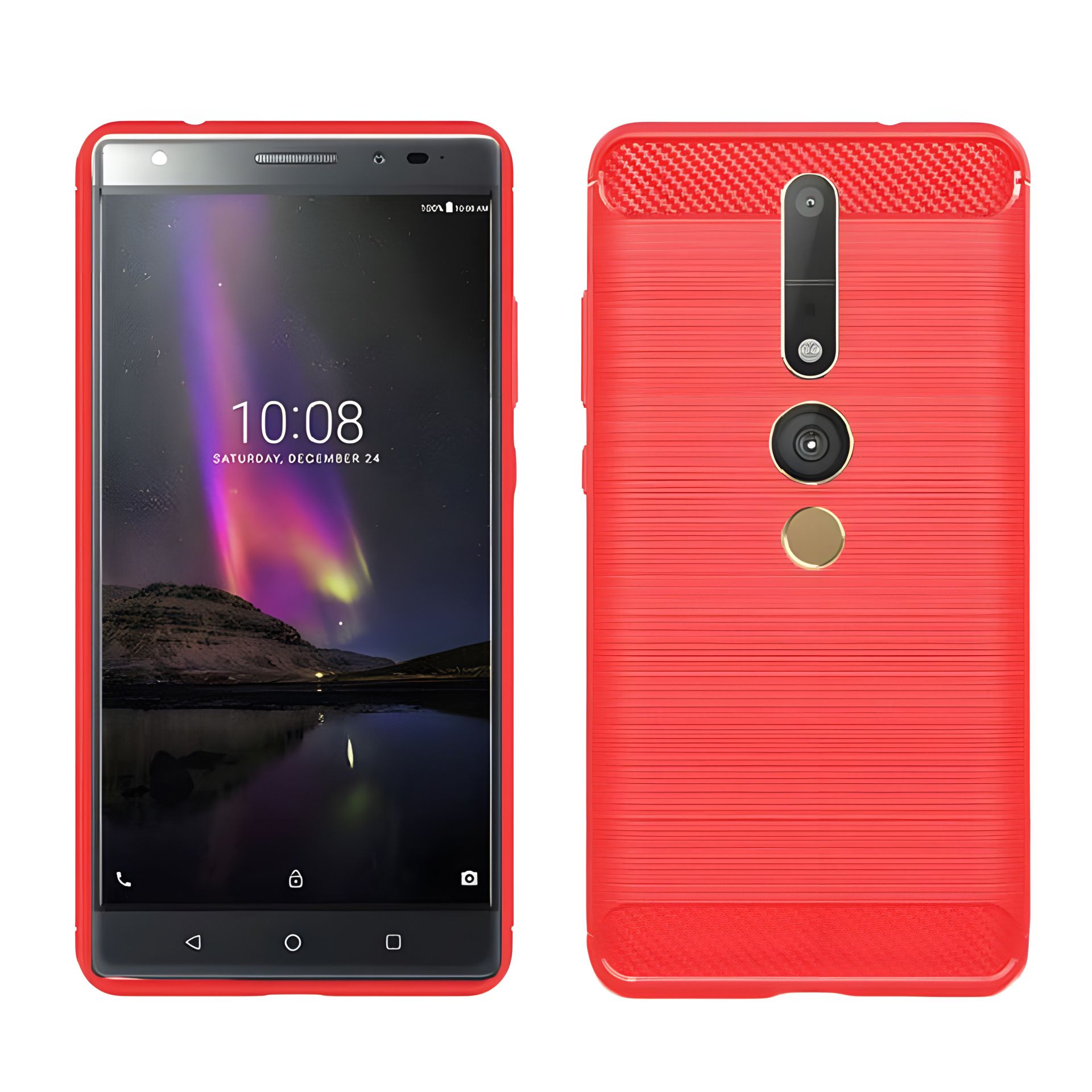 Чохол QAZgel для Lenovo Phab 2 PRO PB2-690M Червоний Чохол QAZgel для Lenovo Phab 2 PRO PB2-690M Червоний