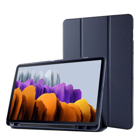 Чехол Gum S-Pen holder Samsung Galaxy Tab S7 FE Sm-T730 T736 T735 DarkBlue