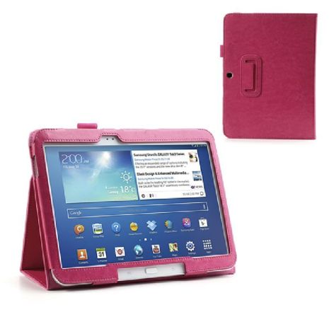 Чехол Samsung Galaxy Tab 10.1 P5200 P5220 Hotpink