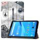 Чехол HardPrinted с рисунком для Lenovo Tab m7 tb-7305 "Эйфелева Вежа"