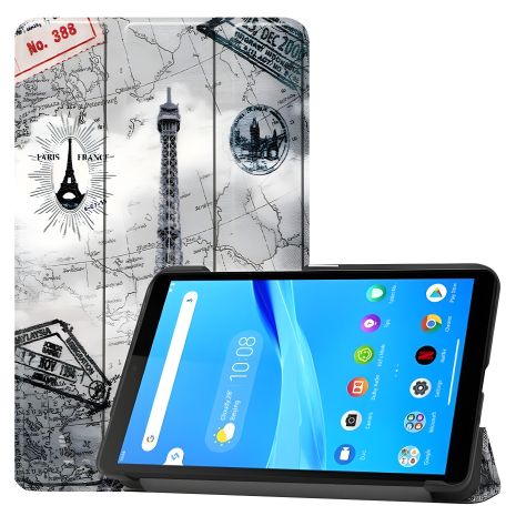 Чехол HardPrinted с рисунком для Lenovo Tab m7 tb-7305 "Эйфелева Вежа"