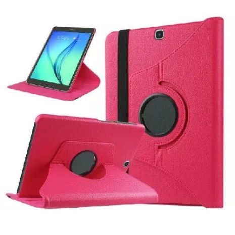 Чохол Samsung Tab A 9.7 SM-T550 T555 з поворотом на 360 Рожевий