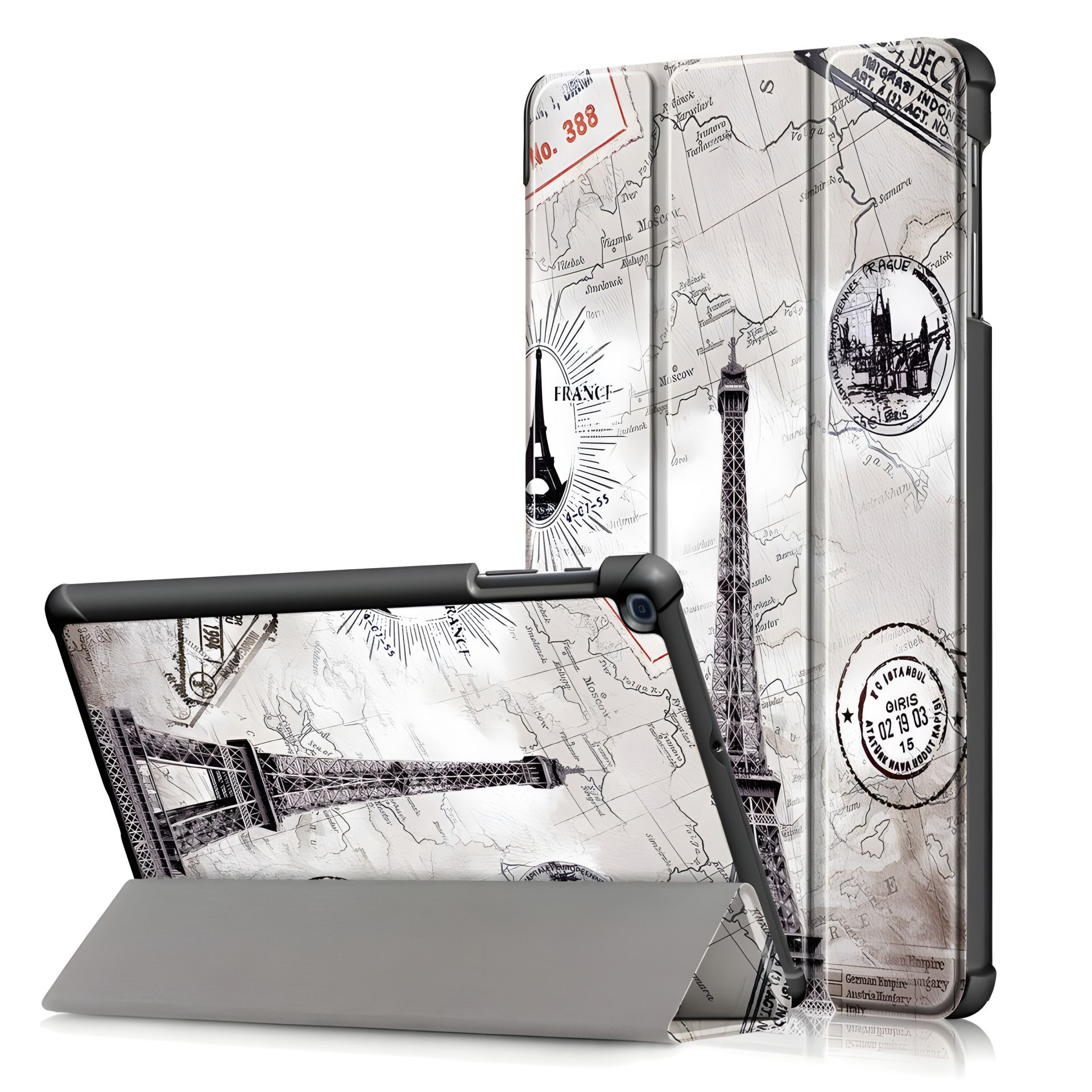 Чехол для Samsung Galaxy Tab A 8.4 SM-T307 с изображением Эйфелевой Вежи Чехол для Samsung Galaxy Tab A 8.4 SM-T307 с изображением Эйфелевой Вежи