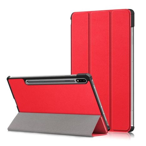 Чехол Samsung Tab S7 FE 2021 Sm-T735 T730 3fold Red