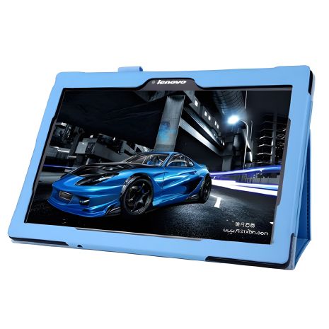 Lenovo tab 3 10 business X70 Голубий чохол книжка Lenovo tab 3 10 business X70 Голубий чохол книжка