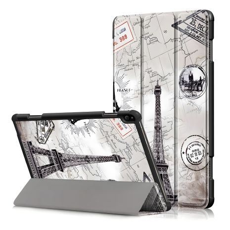 Захисний чохол HardPrinted з малюнком для Lenovo Tab P10 TB-X705, Ейфелева Вежа
