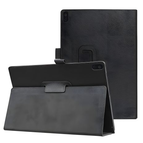 Чехол книжка для Lenovo Tab E10 X104, черный Чехол книжка для Lenovo Tab E10 X104, черный