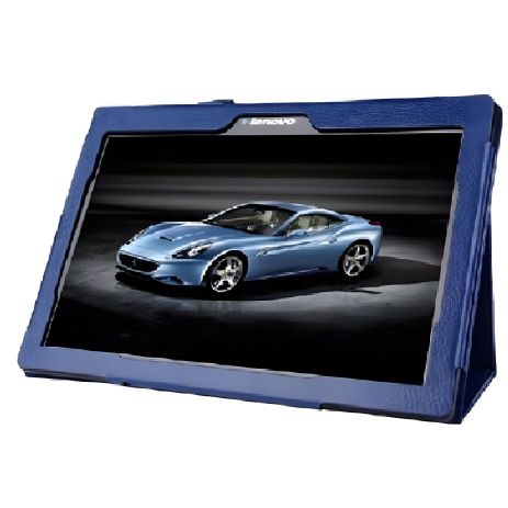 Чохол книжка для Lenovo Tab 10 tb-x103f, Синій