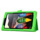Чехол-книжка для Lenovo Tab 3-730X зеленый