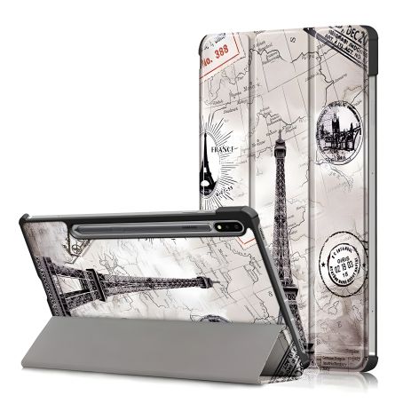 Чохол для Samsung Galaxy Tab S9/S9 Fe з малюнком "Ейфелева Вежа"