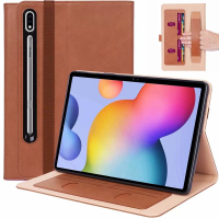 Чехол для Samsung Galaxy Tab S7 Plus 12.4 Luxury Cover Коричневий
