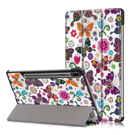 Чехол Samsung Galaxy Tab S8 SM X700 X706 Smart-Print Butterfly