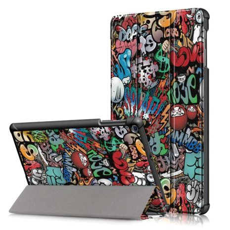 Чехол Samsung Galaxy Tab A 8.4 SM-T307 Smart-Print Graffiti