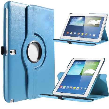 Samsung Galaxy чохол Note 10.1 P600 P6050 з поворотом на 360 Голубий