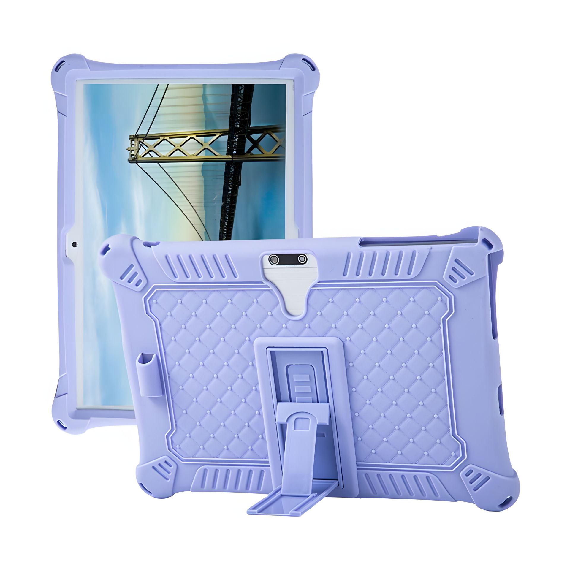 Детский чехол SoftGel Kids для Teclast P10, фиолетовый Детский чехол SoftGel Kids для Teclast P10, фиолетовый