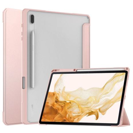 Чохол TPUCristal SlimTPU Spen holder Samsung Galaxy Tab S7/S8 11 Світло-рожевий