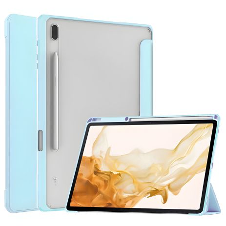 Чохол TPUCristal SlimTPU Spen holder Samsung Galaxy Tab S10 Fe Голубий