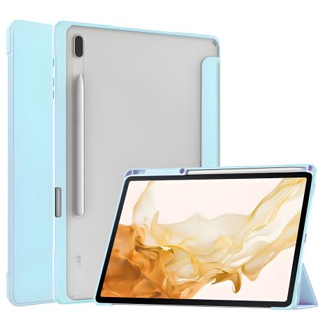 Чохол TPUCristal SlimTPU Spen holder Samsung Galaxy Tab S10 Fe Голубий