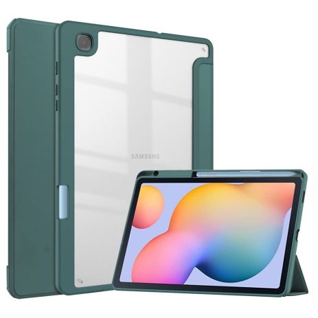 Чохол TOBY Gum Spen holder Samsung Tab S6 lite P610 P615 P613 P619 DarkGreen