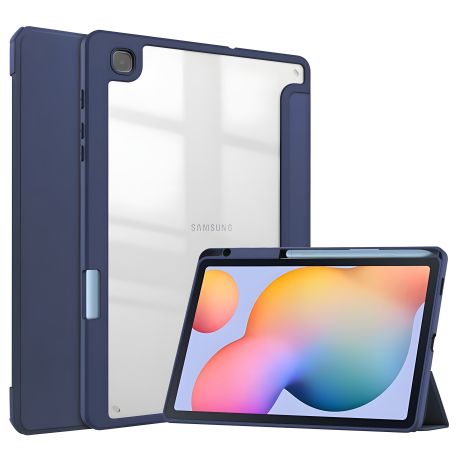 Чохол Crystal Slim TPU Spen для Samsung Tab S6 lite P610 P615 P613 P619, синій