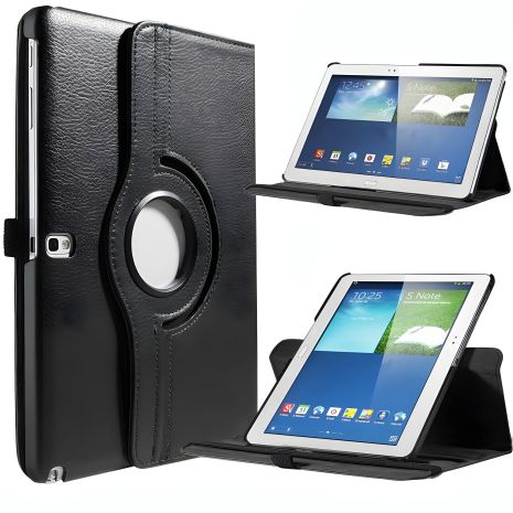 Чехол с поворотом на 360 для Samsung Galaxy Note 10.1 P600 P6050, черный