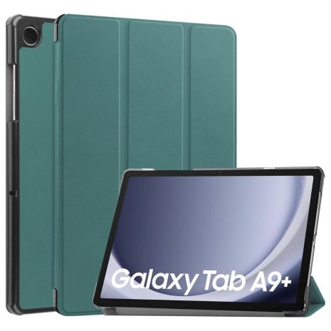 Чехол Samsung Galaxy Tab A9 Plus SM X210 X215 X216 3fold DarkGreen