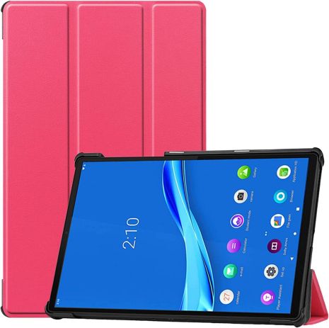 Чохол 3-складний Lenovo Tab K10 2021 HotPink