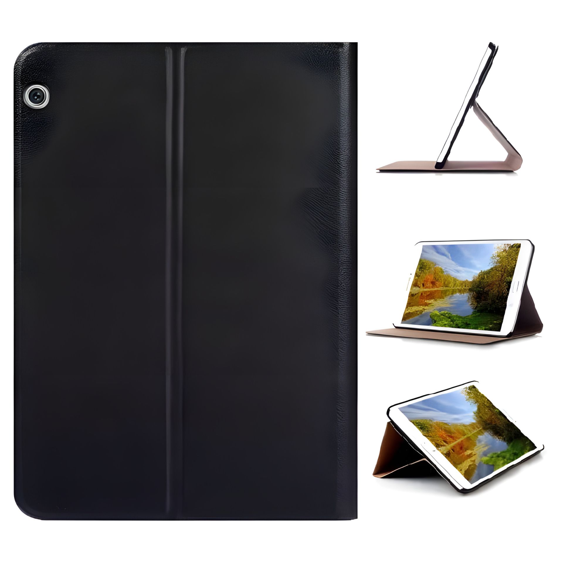 TPU чохол Multiview Cover MediaPad T3 9.6 ags-l09 ags-w09, HUAWEI Чорний TPU чохол Multiview Cover MediaPad T3 9.6 ags-l09 ags-w09, HUAWEI Чорний