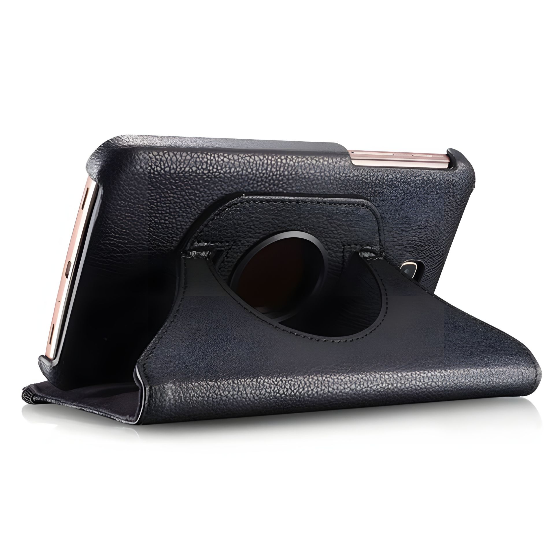 Чехол для Samsung Galaxy Tab 3 7.0 T210 с поворотом на 360, Черный Чехол для Samsung Galaxy Tab 3 7.0 T210 с поворотом на 360, Черный