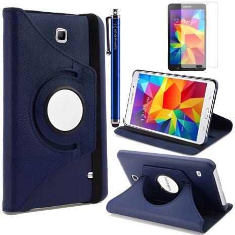 Чохол Samsung Galaxy Tab 3 7.0 T210 з поворотом на 360 Синій