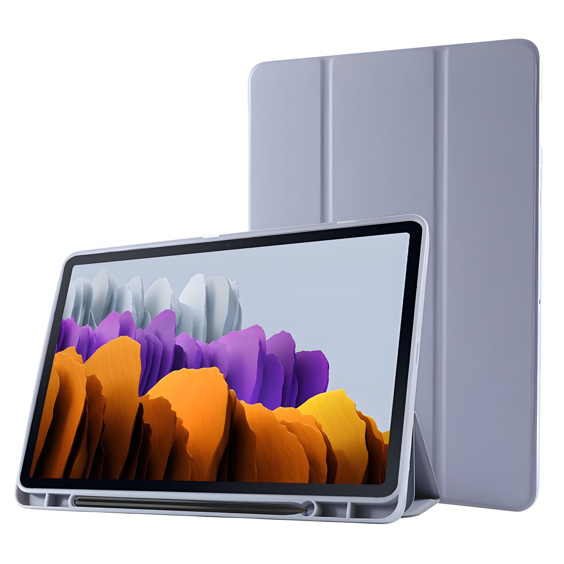 Чохол SlimTPU Spen holder Samsung Galaxy Tab S6 lite P610 P615 Фіолетовий Чохол SlimTPU Spen holder Samsung Galaxy Tab S6 lite P610 P615 Фіолетовий
