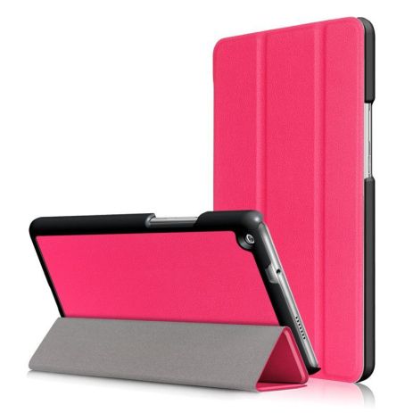 Чохол 3Fold HUAWEI MediaPad M3 Lite 8 CPN-W09 CPN-AL00 Hotpink