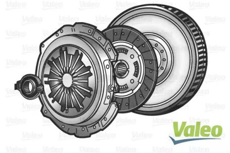 Сцепление+ маховик MAZDA 6 2,0DI 02-07 (VALEO), 835111