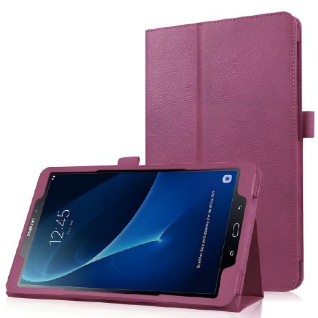 Чехол-книжка для Samsung Galaxy Tab A 10.1 T585 T580 Фиолетовый