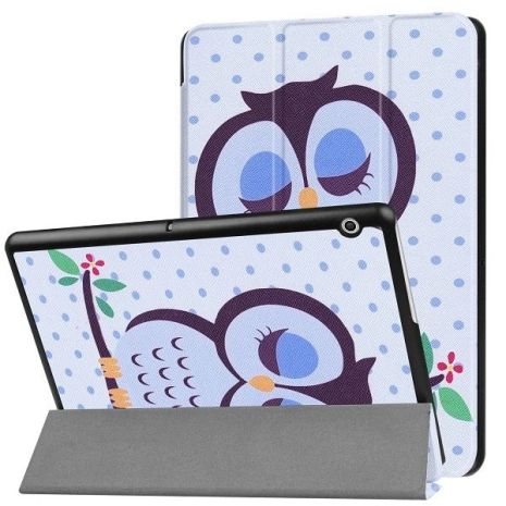 Чехол Huawei MediaPad M5 lite 10 Print Owl