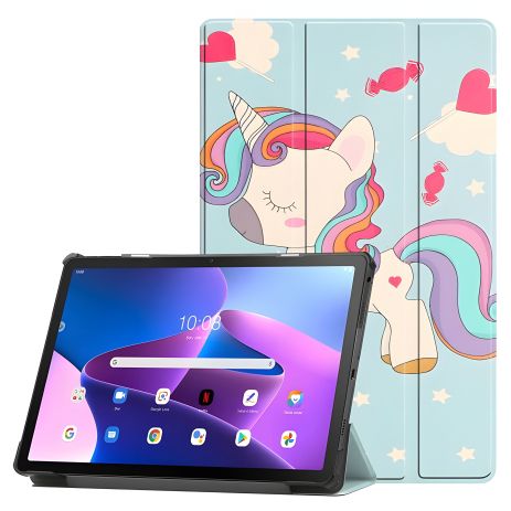 Чехол для Lenovo Tab M10 3rd Gen TB-328 HardPrinted с рисунком Единорожка Чехол для Lenovo Tab M10 3rd Gen TB-328 HardPrinted с рисунком Единорожка
